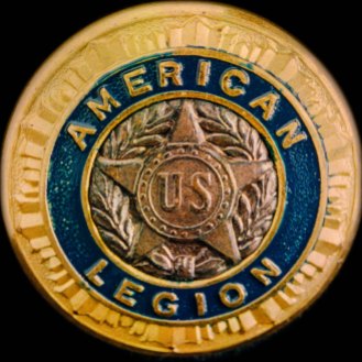 Grandpa's American Legion pin.